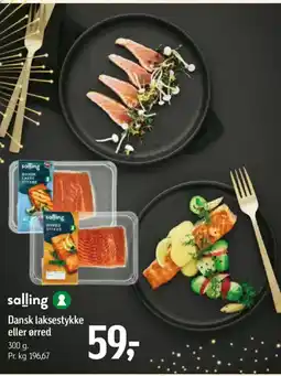 Føtex Salling Dansk laksestykke eller ørred tilbud