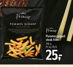 Føtex Salling Princip Pommes gigant steak fries tilbud