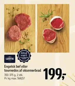 Føtex Engelsk bøf eller tournedos af oksemørbrad tilbud