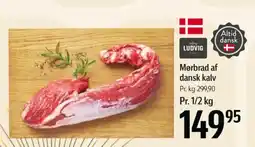 Føtex Mørbrad af dansk kalv tilbud