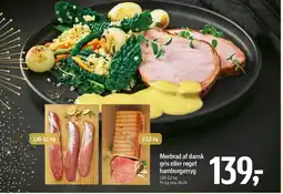 Føtex Mørbrad af dansk gris eller røget hamburgerryg tilbud