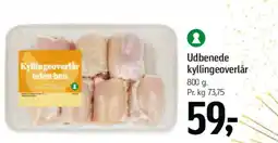 Føtex Udbenede kyllingeoverlår tilbud