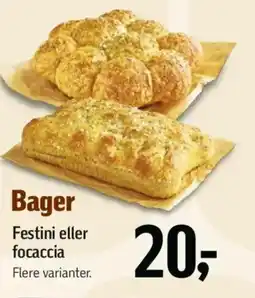 Føtex Festini eller focaccia tilbud