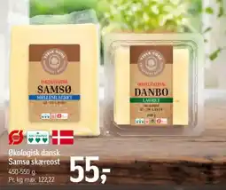 Føtex Økologisk dansk Samsø skæreost tilbud