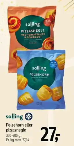 Føtex Salling Pølsehorn eller pizzasnegle tilbud