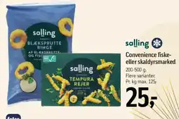 Føtex Salling Convenience fiske- eller skaldyrsmarked tilbud