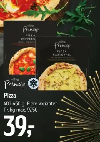 Føtex Salling Princip Pizza tilbud