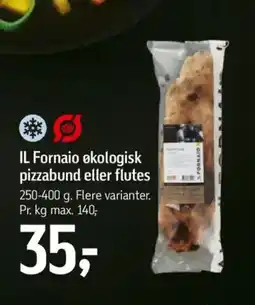 Føtex IL Fornaio økologisk pizzabund eller flutes tilbud