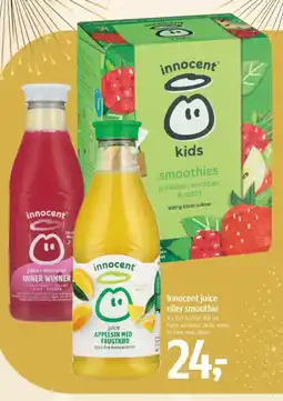 Føtex Innocent juice eller smoothie tilbud