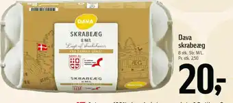Føtex Dava skrabeæg tilbud