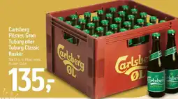 Føtex Carlsberg Pilsner, Grøn Tuborg eller Tuborg Classic flasker tilbud