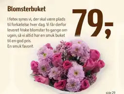 Føtex Blomsterbuket tilbud