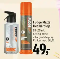 Føtex Fudge Matte Hed hårpleje tilbud