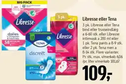 Føtex Libresse eller Tena tilbud