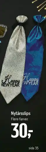 Føtex Nytårsslips tilbud