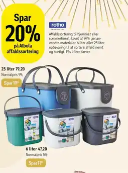 Føtex På Albula affaldssortering tilbud