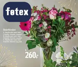 Føtex Buketbinderi tilbud