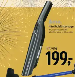 Føtex &me Håndholdt støvsuger tilbud