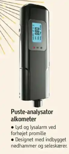 Føtex Puste-analysator alkometer tilbud