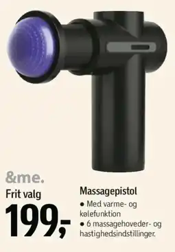 Føtex &me Massagepistol tilbud