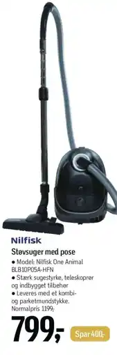 Føtex Nilfisk Støvsuger med pose tilbud