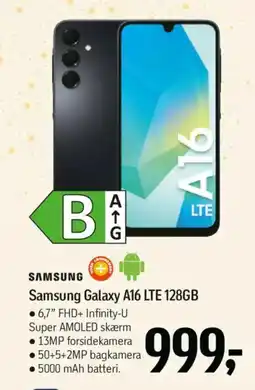 Føtex Samsung Galaxy A16 LTE 128GB tilbud