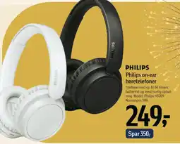 Føtex PHILIPS Philips on-ear høretelefoner tilbud