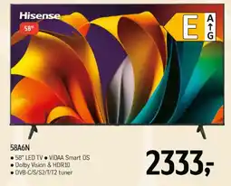 Føtex Hisense 58A6N tilbud