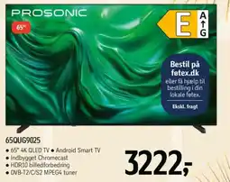 Føtex PROSONIC 65QUG9025 tilbud