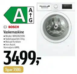 Føtex BOSCH Vaskemaskine tilbud