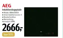 Føtex AEG Induktionskogeplade tilbud