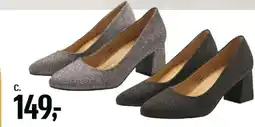Føtex Pumps med glitter tilbud