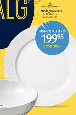 Kop & Kande Middagstallerken tilbud