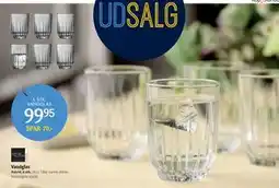 Kop & Kande Vandglas tilbud