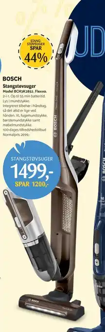 Kop & Kande Stangstøvsuger tilbud