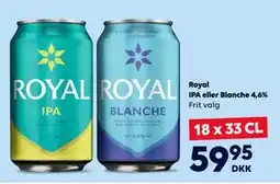 BorderShop Royal IPA eller Blanche 4,6% tilbud