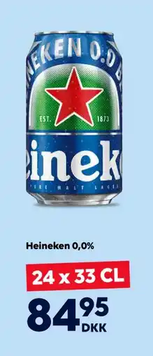 BorderShop Heineken 0,0% tilbud