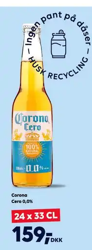 BorderShop Corona Cero 0,0% tilbud