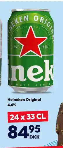 BorderShop Heineken Original 4,6% tilbud
