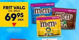 BorderShop M&M´s Chokolade i Party Size tilbud