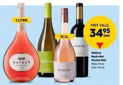 BorderShop Mateus Rosé eller Mucho Más tilbud