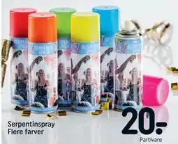 REMA 1000 Serpentinspray Flere farver tilbud