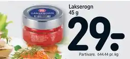 REMA 1000 Lakserogn 45 g tilbud