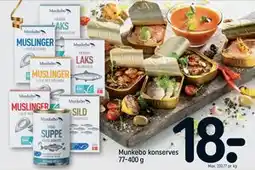 REMA 1000 Munkebo konserves 77-400 g tilbud