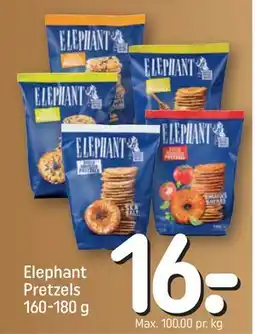 REMA 1000 Elephant Pretzels 160-180 g tilbud
