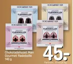 REMA 1000 Chokoladehuset Møn Gourmet flødebolle 140 g tilbud