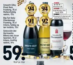 REMA 1000 Selección del Hermanito Ribera del Júcar Spanien, 75 cl Intens, kraftig rødvin, 14% tilbud