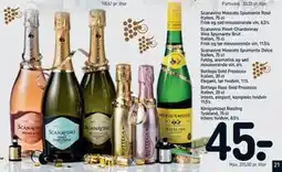 REMA 1000 Scanavino Pinot-Chardonnay Vino Spumante Brut Italien, 75 cl Frisk og tør mousserende vin, 11.5% tilbud