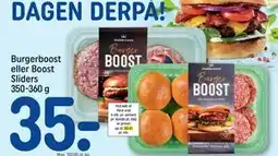 REMA 1000 Burgerboost eller Boost Sliders 350-360 g tilbud