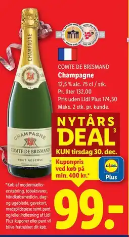 Lidl Champagne tilbud